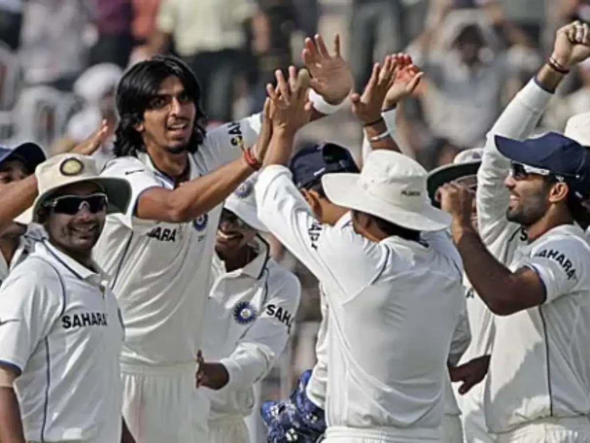 India 643/6d vs South Africa, 2010