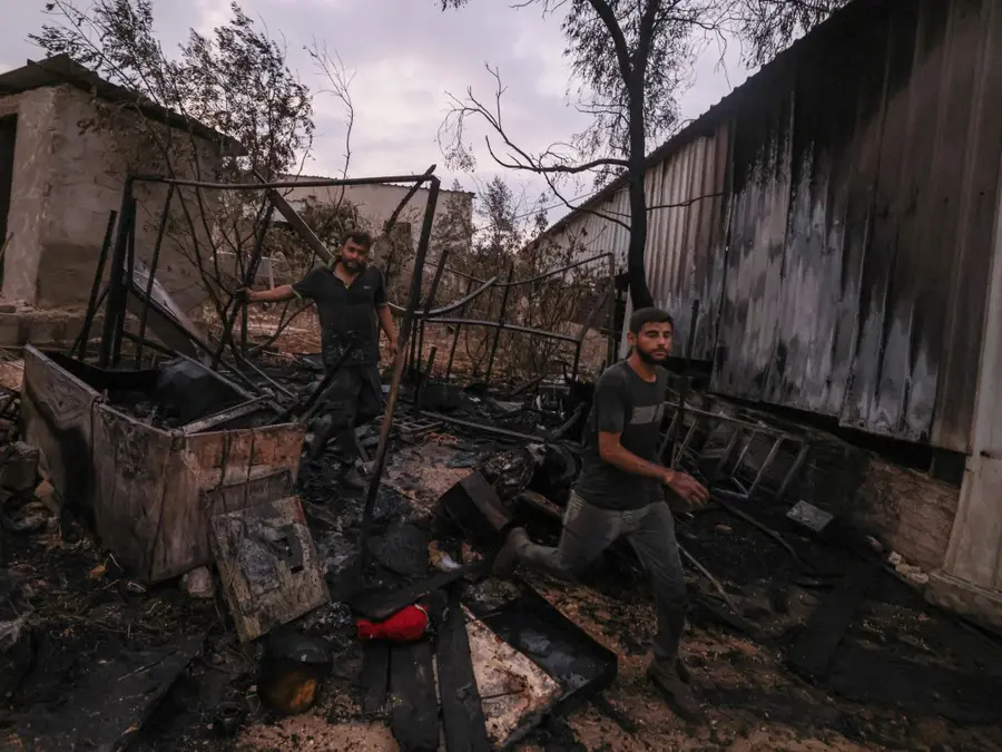 Israeli settlers launch arson attack in the West Bank, 4 suspects arrested