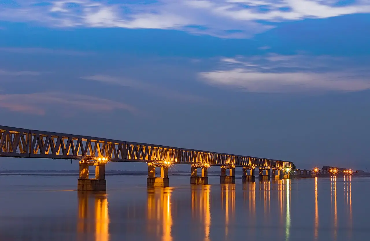 Bogibeel Bridge, India - 4.94 km Long