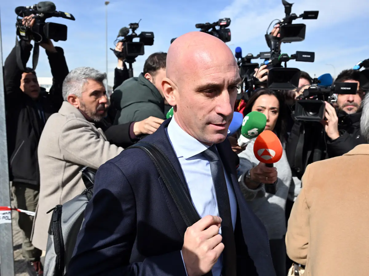 Watch: Luis Rubiales, controversial Spanish football administrator, pelted with eggs during book presentation
