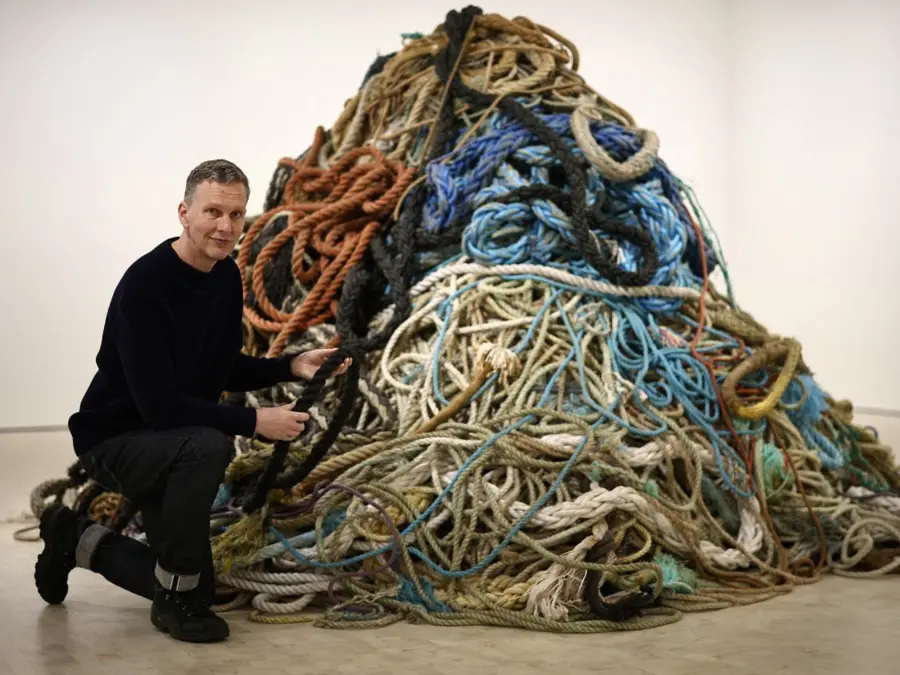 You can buy a 10-ton pile of rope for $1.3mn at a London exhibition. Interested?