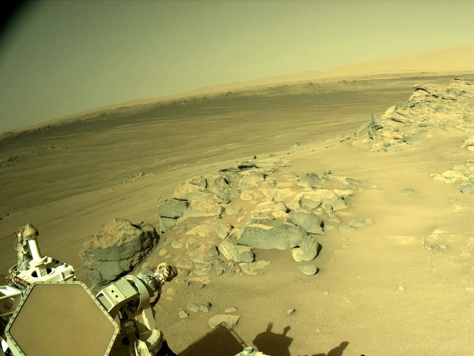 New Glenn first stage rocket landing