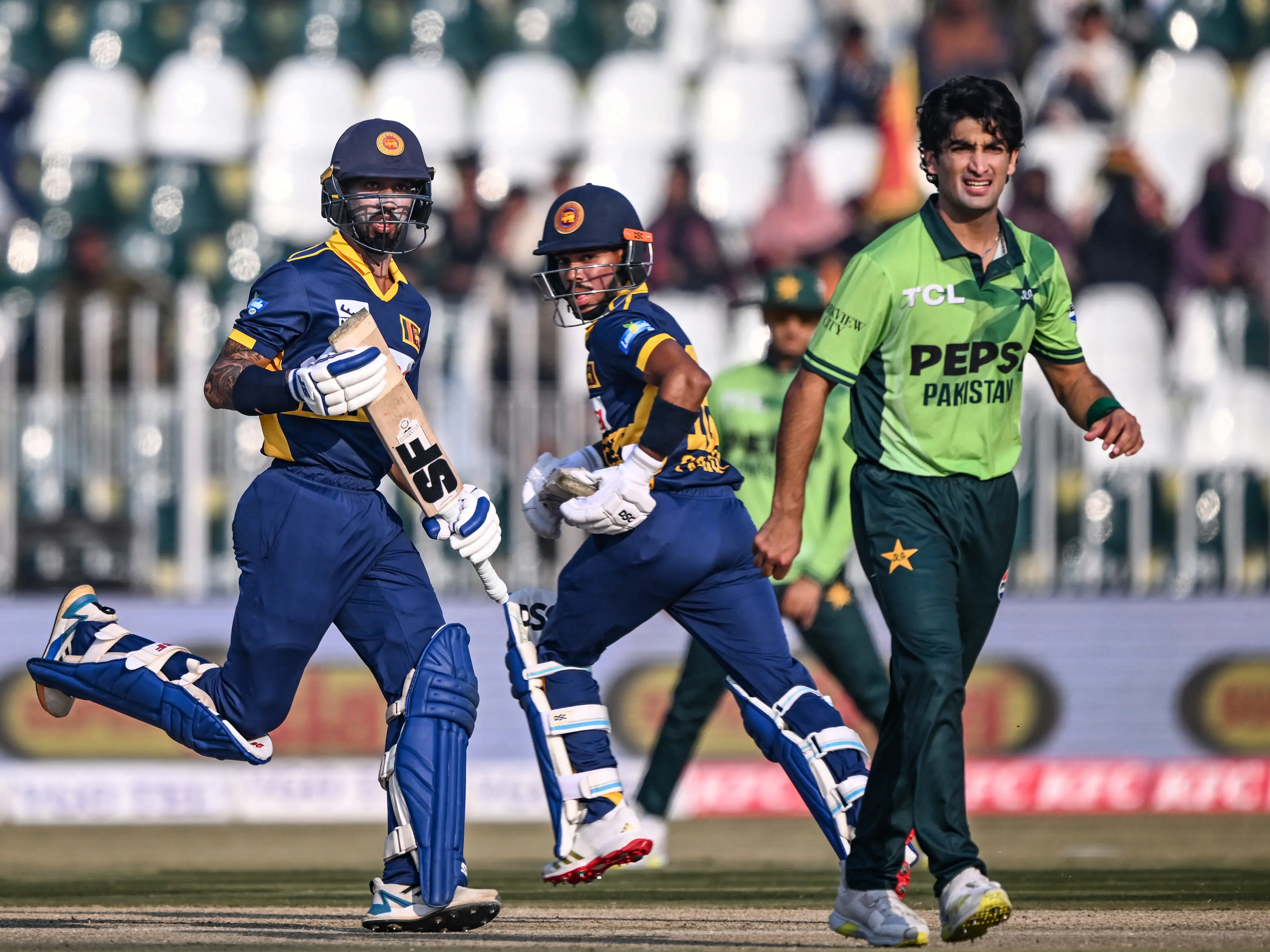 WATCH | Sri Lanka players escorted back to hotel under heavy security after practice session WATCH | Sri Lanka players escorted back to hotel under heavy security after practice session