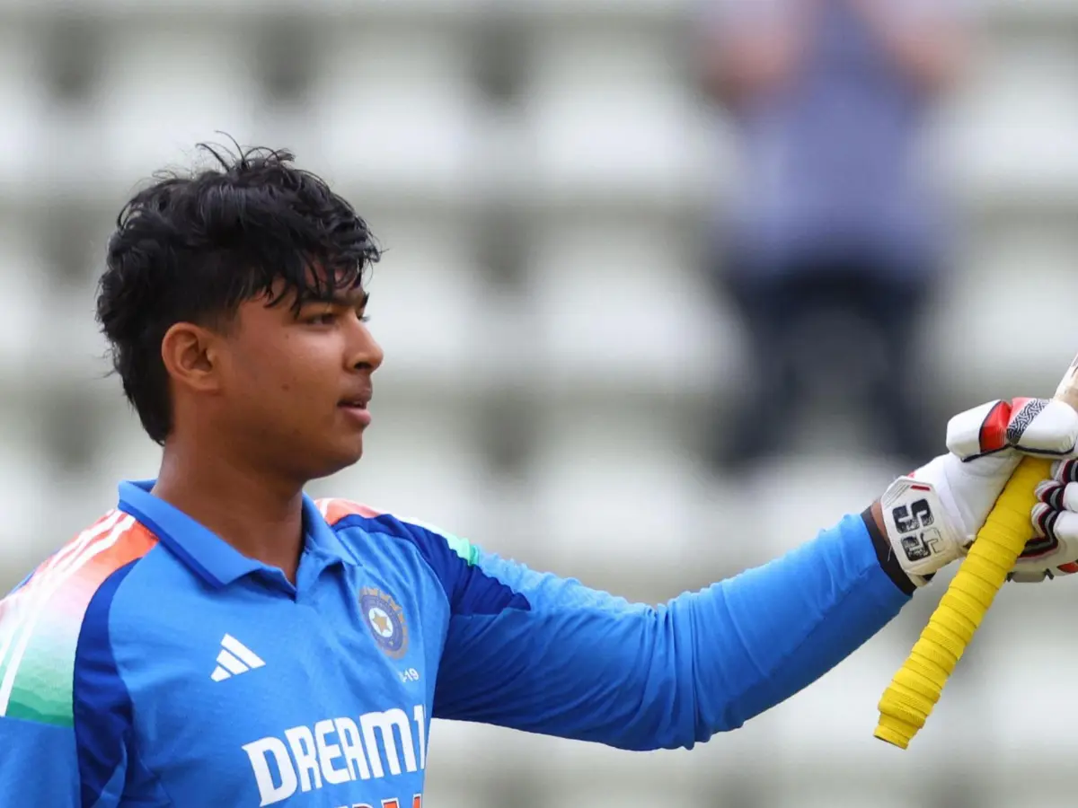Vaibhav Suryavanshi smashes 32-ball hundred in Rising Stars Asia Cup clash Vaibhav Suryavanshi smashes 32-ball hundred in Rising Stars Asia Cup clash