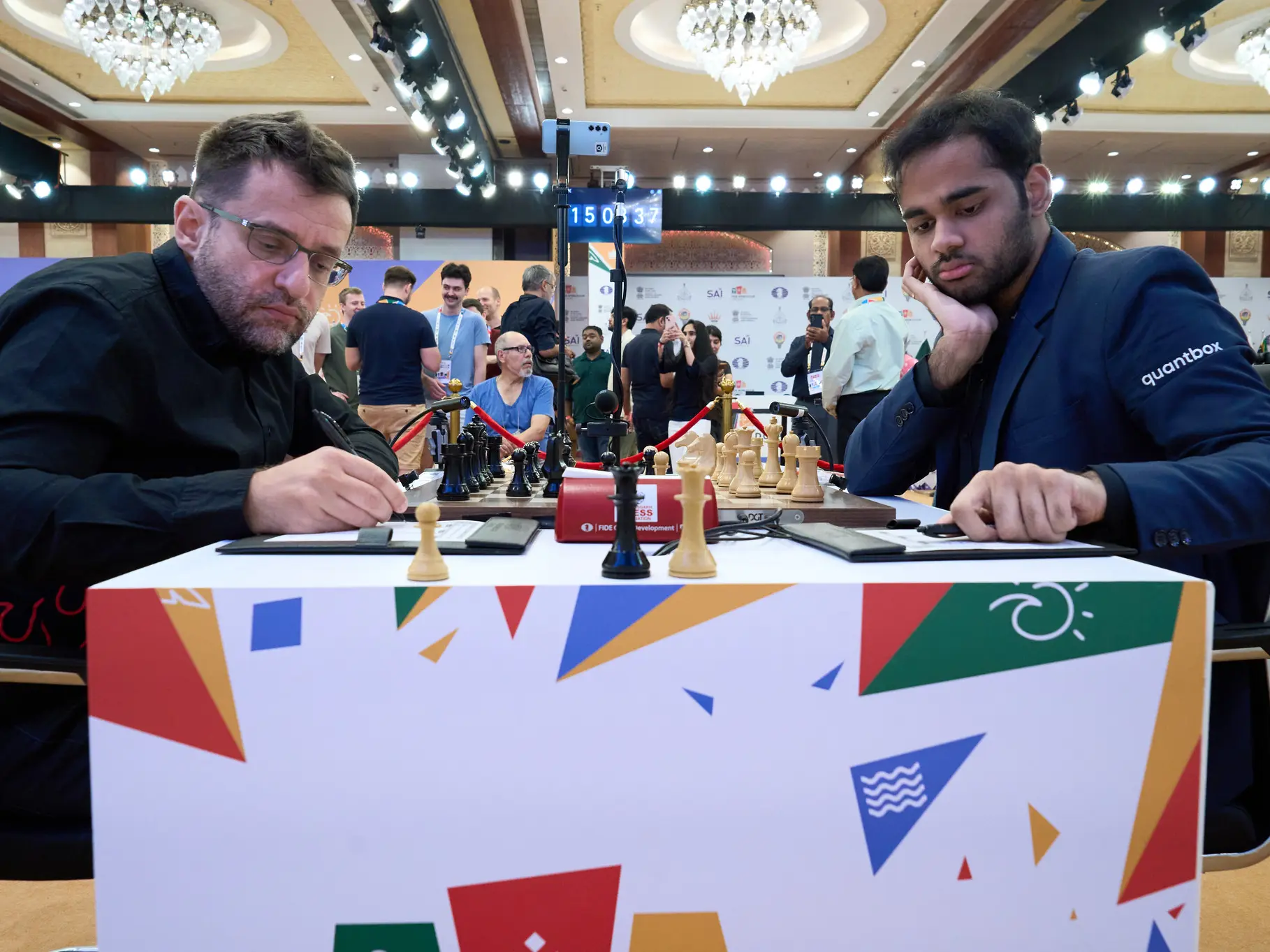 FIDE World Cup 2025: Arjun and Harikrishna draw opening game of round 5 FIDE World Cup 2025: Arjun and Harikrishna draw opening game of round 5