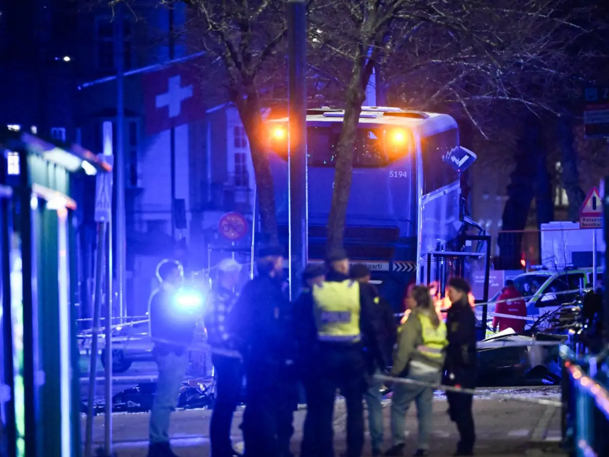 Many feared dead in Sweden’s Stockholm after bus ramped into pedestrians