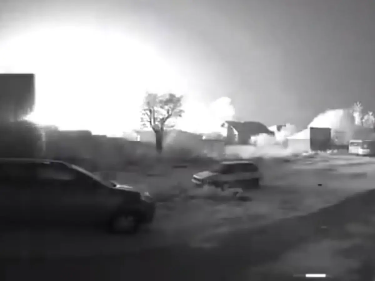 Nowgam police station blast: New CCTV footage emerges showing deadly explosion Nowgam police station blast: New CCTV footage emerges showing deadly explosion