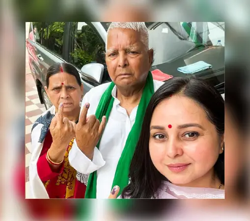 Lalu family feud plays out in the open; 3 more daughters move out of Patna residence Lalu family feud plays out in the open; 3 more daughters move out of Patna residence