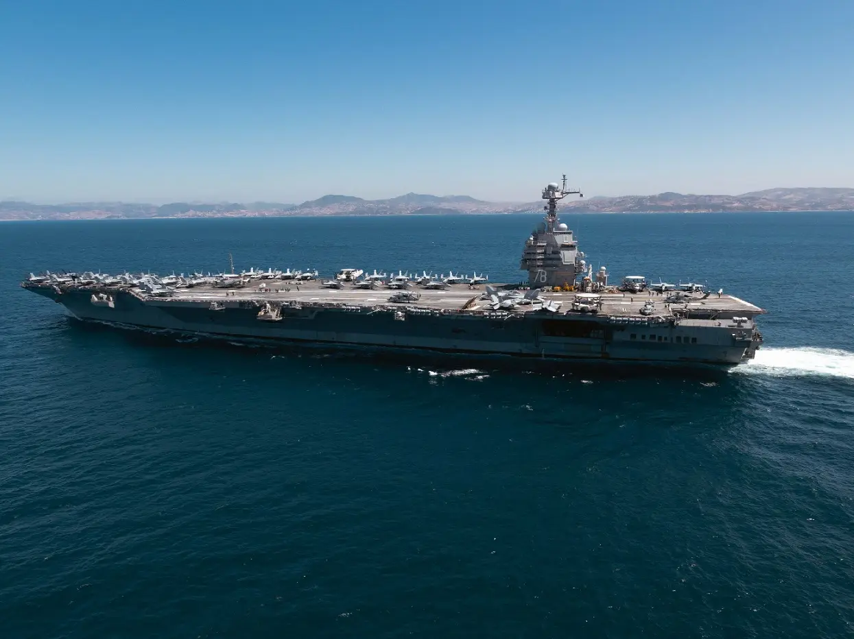 Most advanced US aircraft carrier arrives in Caribbean in major buildup near Venezuela Most advanced US aircraft carrier arrives in Caribbean in major buildup near Venezuela
