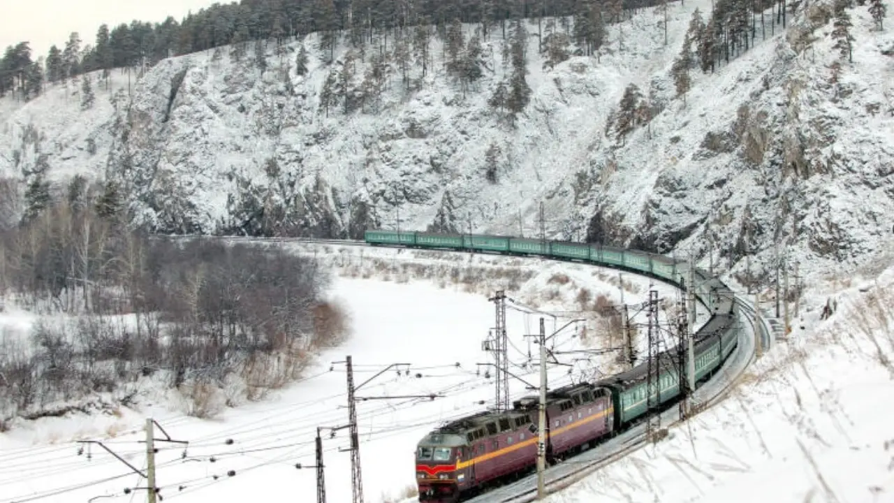 The Beauty of Frozen Rail Journeys