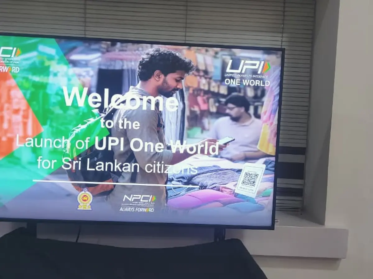 Sri Lankans Can Now Pay in India Using QR Codes