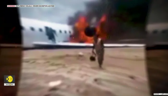 Congo Plane Crash: Aircraft Carrying Mines Minister Skids Off Runway at Kolwezi Airport