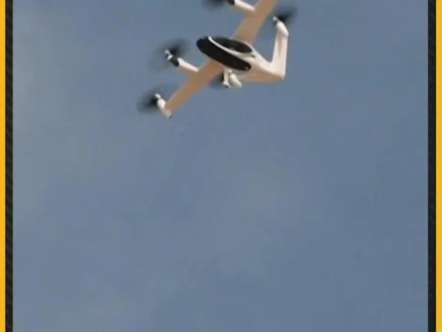 Flying Taxi Makes Historic Debut at Dubai Airshow 2025