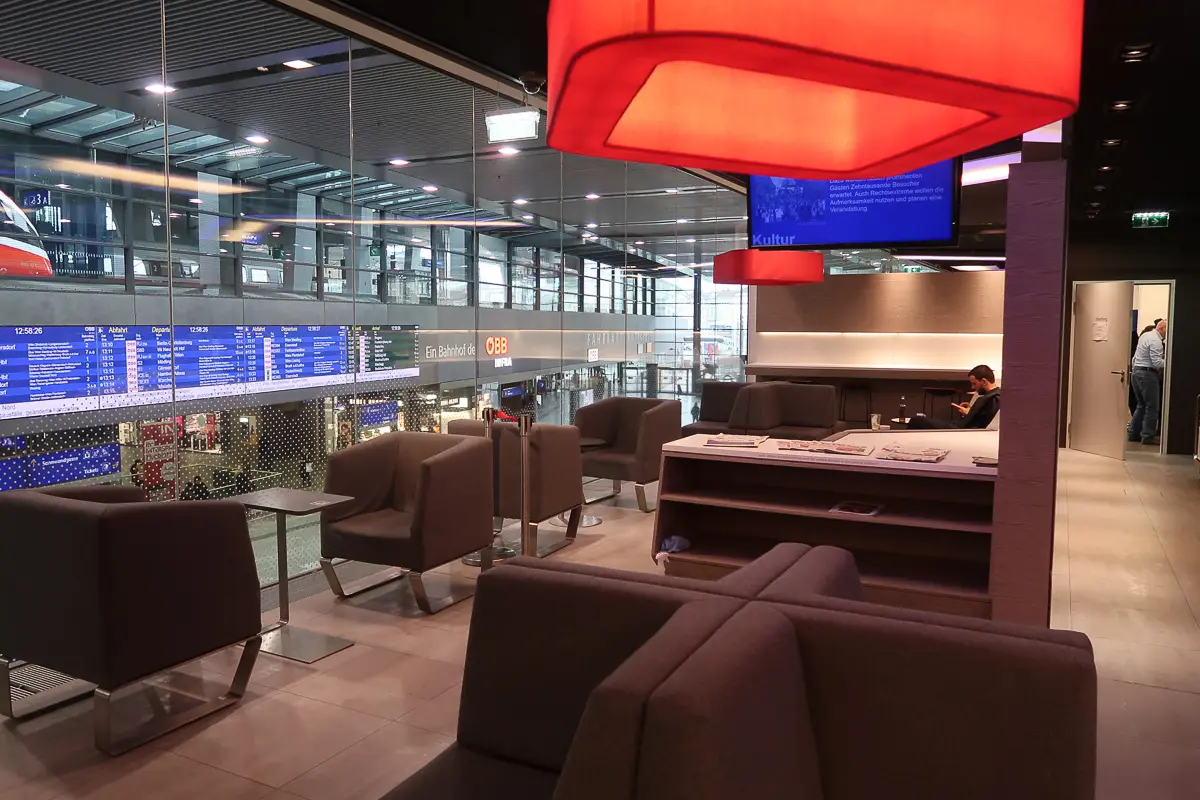 Vienna Hauptbahnhof ÖBB Lounge - Austria
