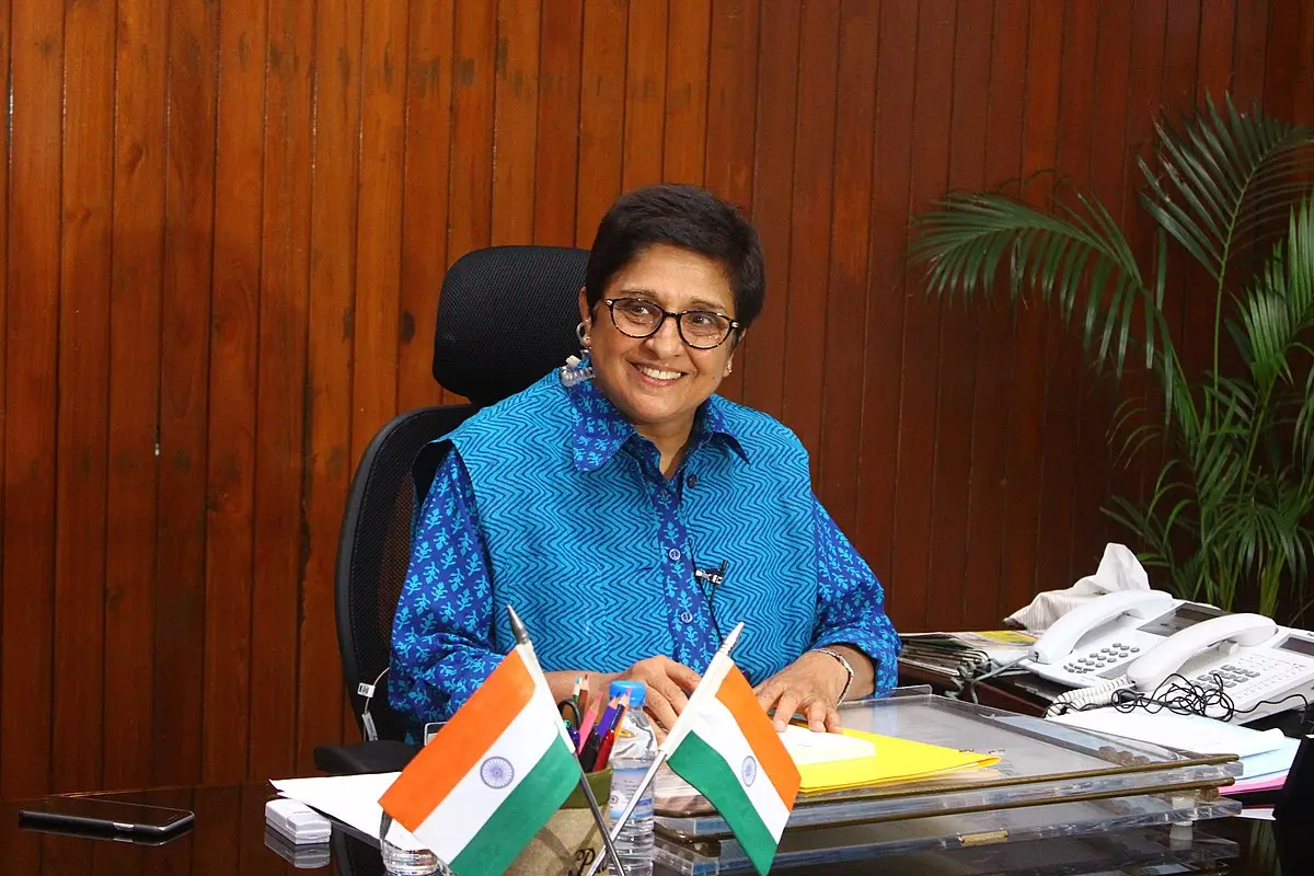 6. Kiran Bedi