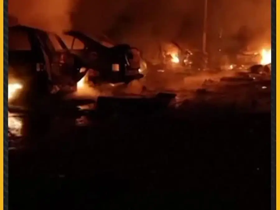 Russia-Ukraine War: Russian Drone Strike Sparks Massive Apartment Fire in Kharkiv