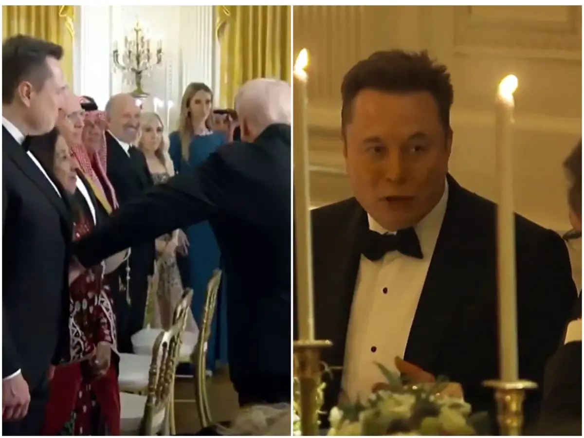 Trump pats Musk while entering White House for dinner with MBS: Is the bromance back? — WATCH Trump pats Musk while entering White House for dinner with MBS: Is the bromance back? — WATCH