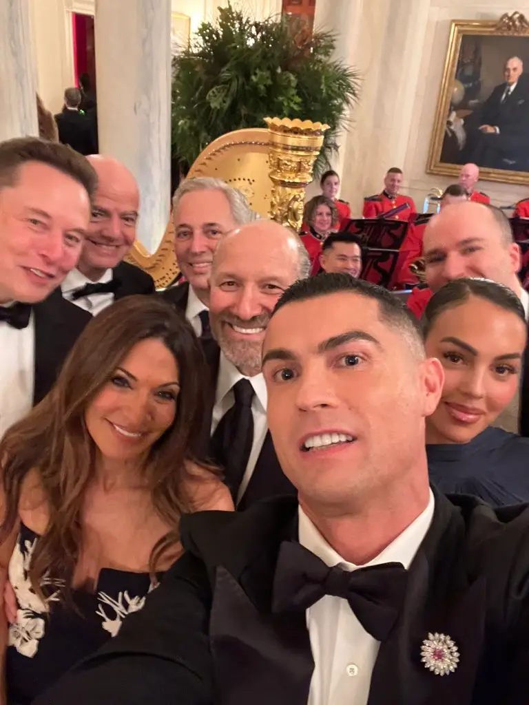 Trump earns 'little more' respect from son for introduction to Ronaldo at White House dinner for Saudi crown prince Salman