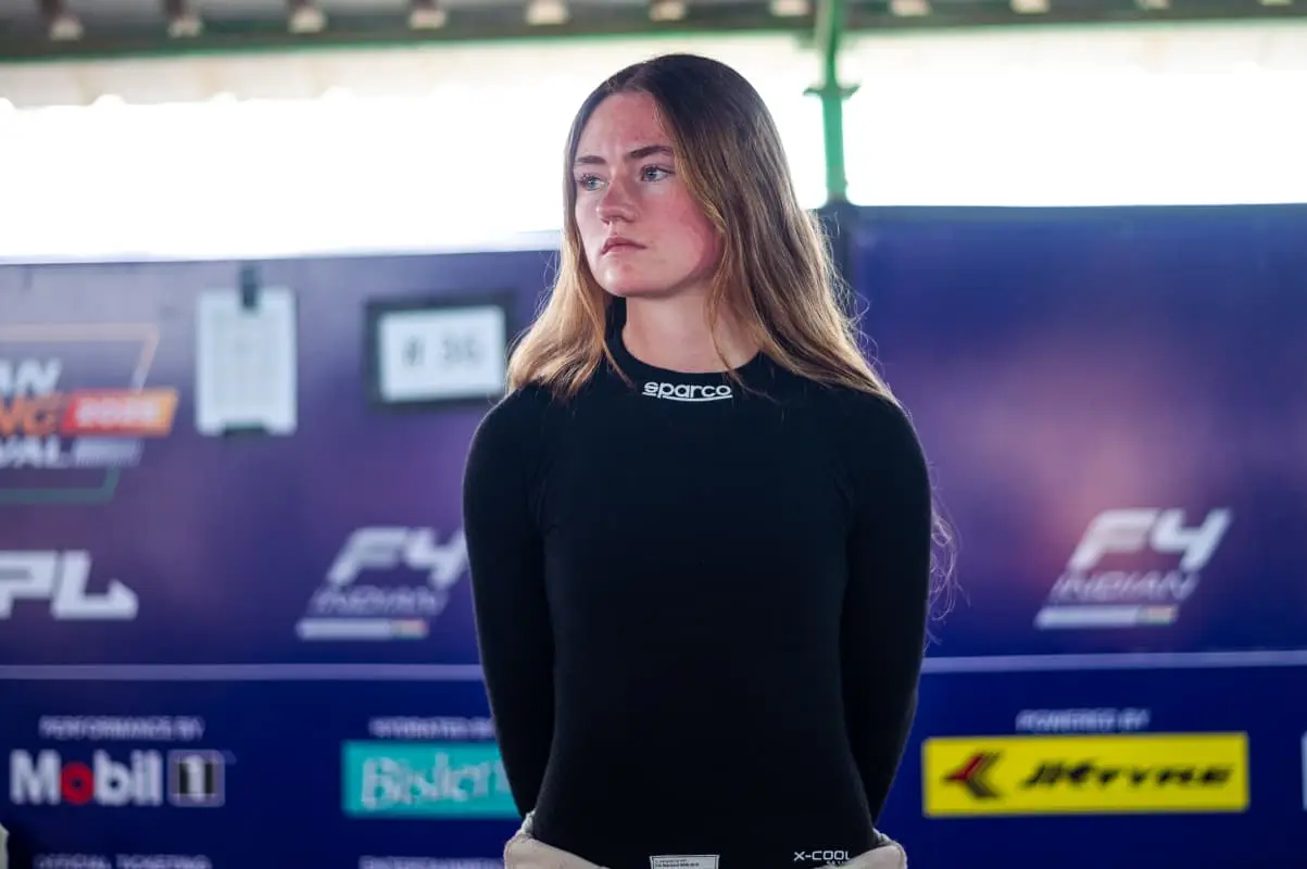 WION Exclusive: 'Becoming the first female on the Indian F4 podium was really special,' says Australian teen racer Annabel Kennedy