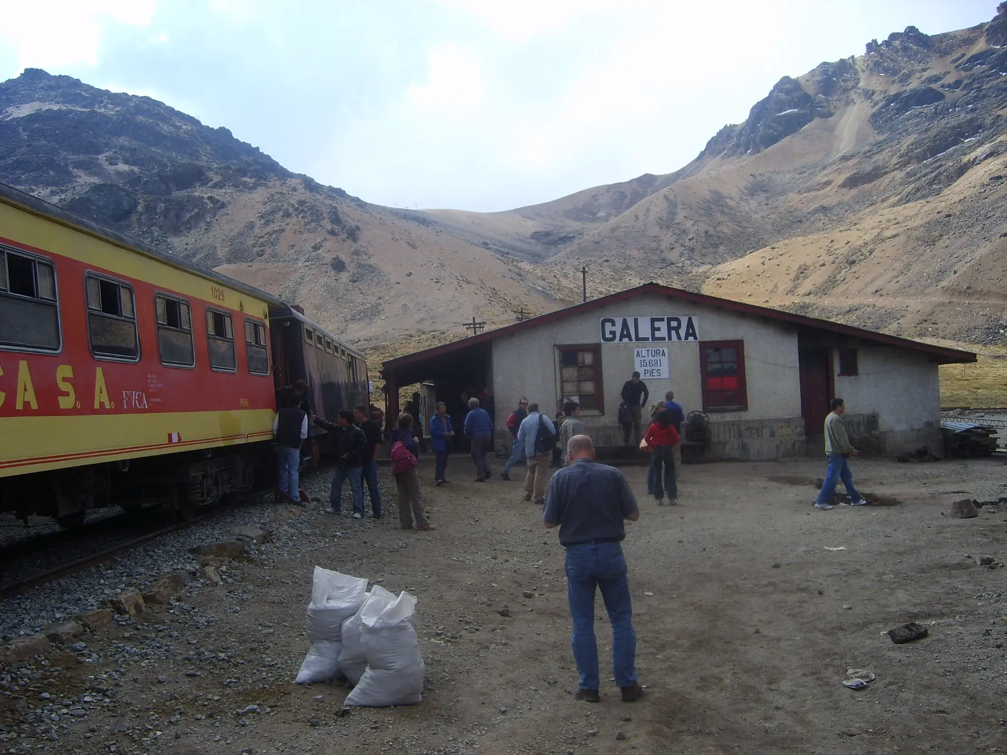 Galera Station, Peru