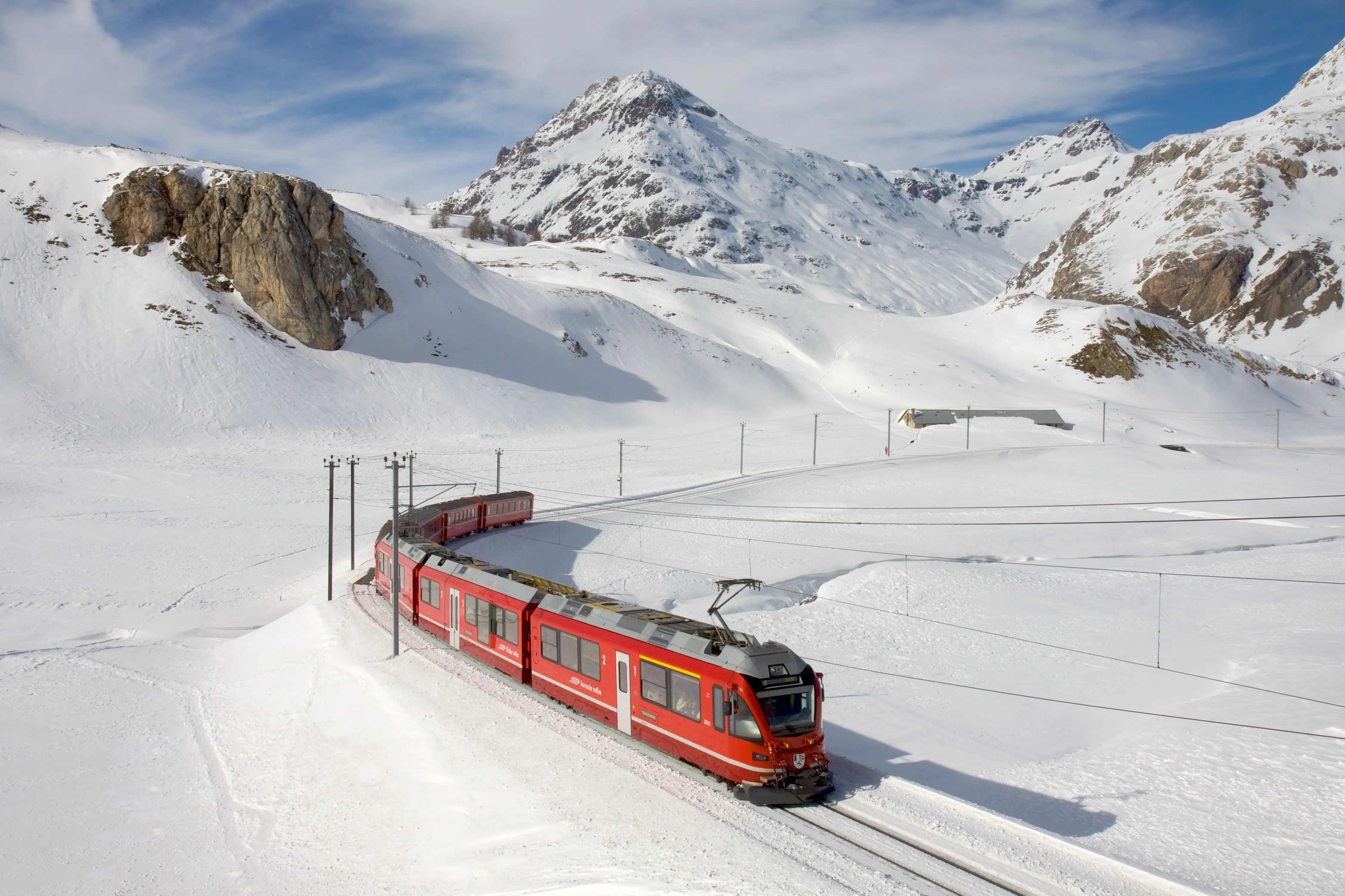 Smalltunnel Station (Rhaetian Railway), Switzerland