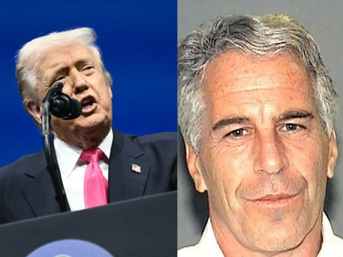 „Ich war nie auf der verseuchten Insel“: Trump sagt, er sei mit Epstein ...