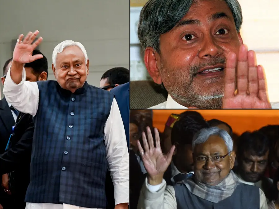 10 times and counting...: From 'Sushasan Babu' to 'Paltu-ram' to 'forever Bihar CM', Nitish Kumar and his many lives