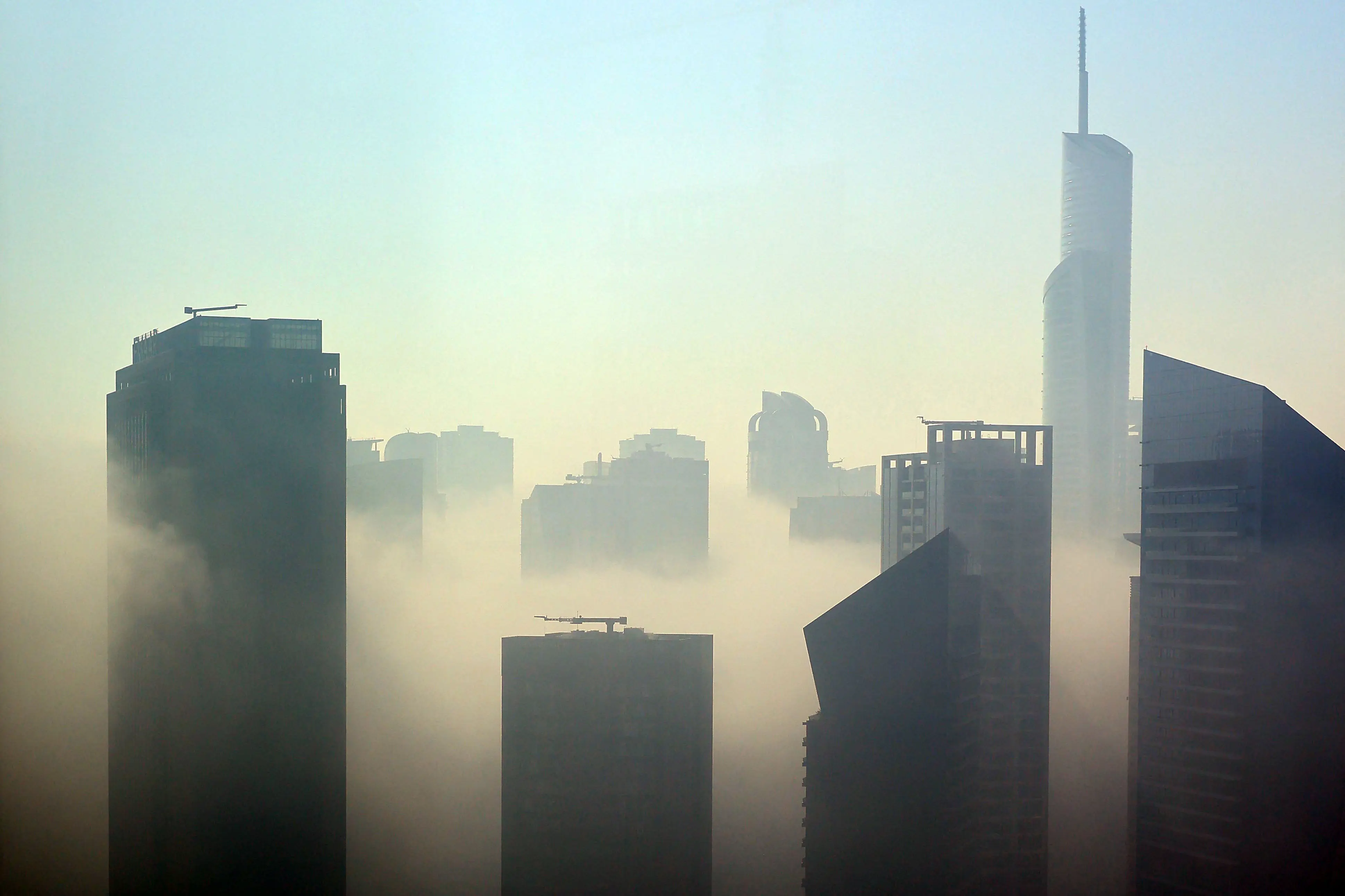 ‘Looks like Delhi’: Dense fog engulfs Dubai, Burj Khalifa 'missing’ trends online