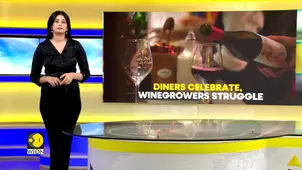 Diners Celebrate, Winegrowers Struggle: Shrinking Harvest Sparks Protests 