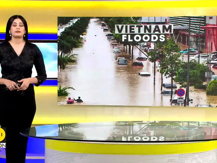 Deadly Vietnam Floods: At Least 41 Killed as Roads Collapse & Rail Services Halted