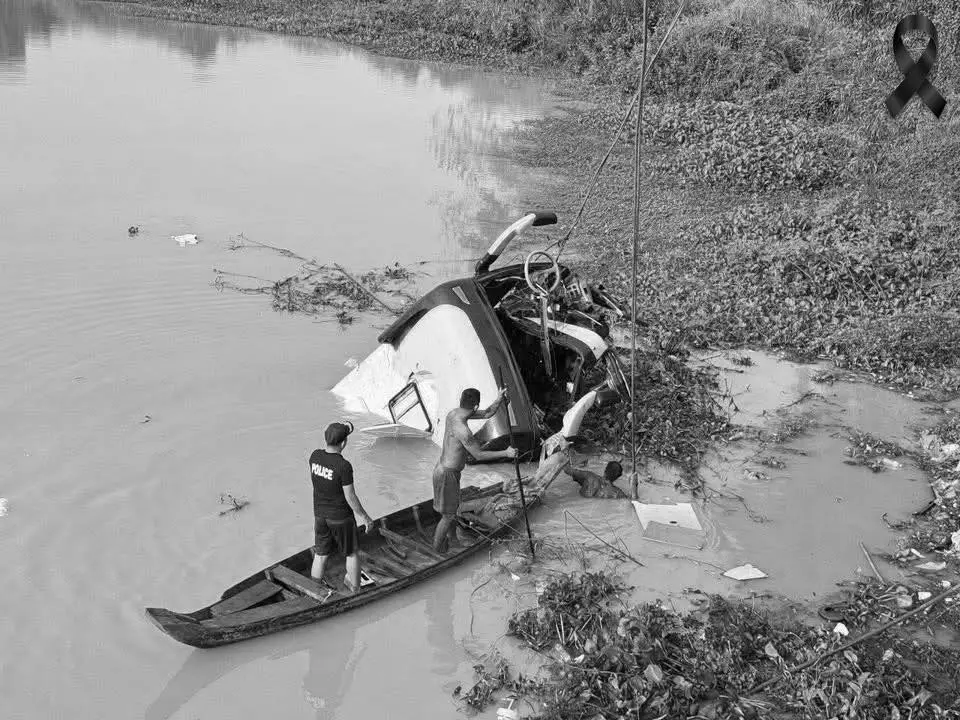 Cambodia bus crash kills at least 16 after vehicle plunges off bridge into canal