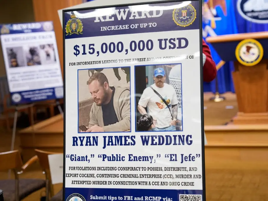 Ex-Olympic snowboarder in FBI's top 10 most wanted list as billion-dollar 'cocaine kingpin' with $15mn bounty