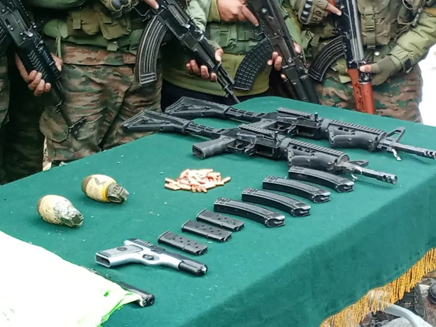 Major terror plot foiled: Security forces recover high-grade weapons near LoC in Handwara