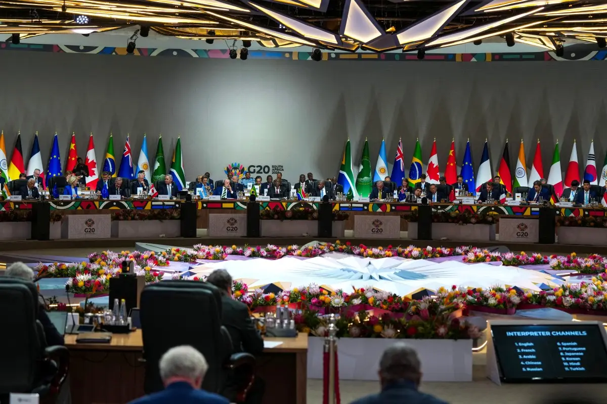 G20 countries adopt South Africa’s declaration unanimously amid Trump's boycott