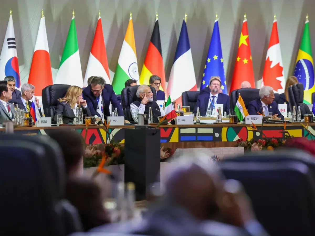 From Johannesburg, PM Modi pitches new initiatives to deal with drug-funded terror, health, and Africa’s future From Johannesburg, PM Modi pitches new initiatives to deal with drug-funded terror, health, and Africa’s future