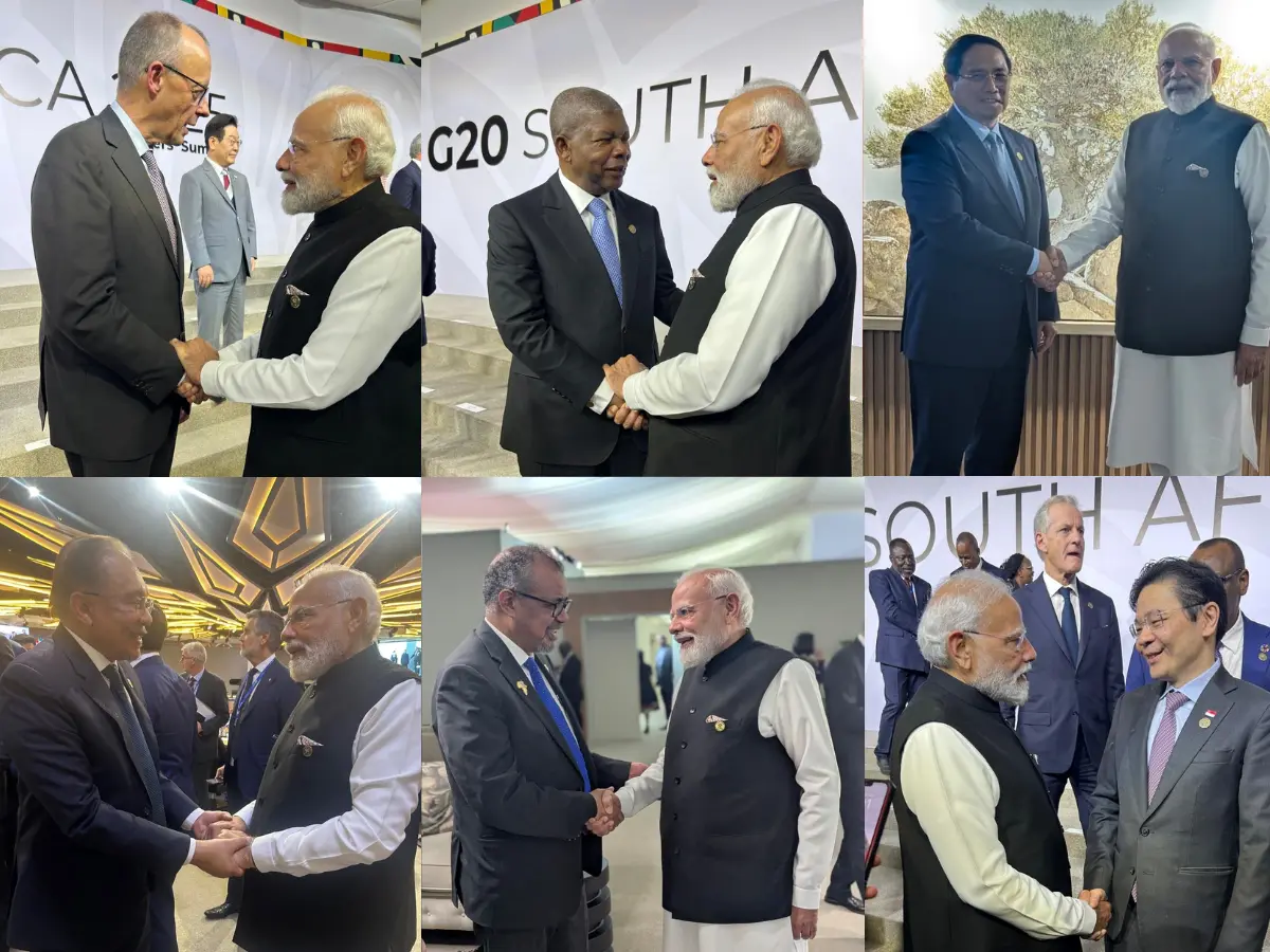 PM Modi met several other world leaders