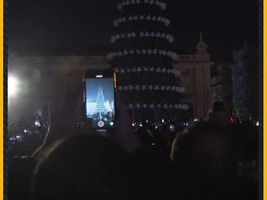 Lisbon Kicks Off Festive Season With Spectacular Tree Lighting
