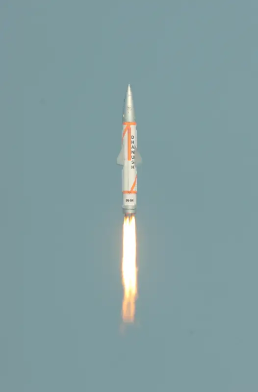 5. Ship-launched ballistic missile — Dhanush