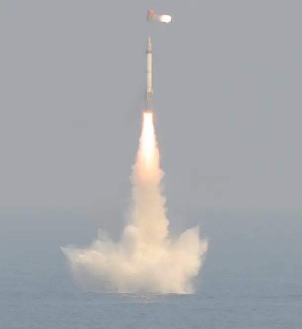 4. K-15 Sagarika missile