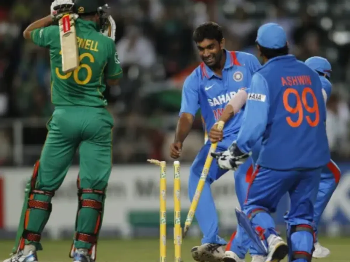 India win by 1 run in Johannesburg, 2011