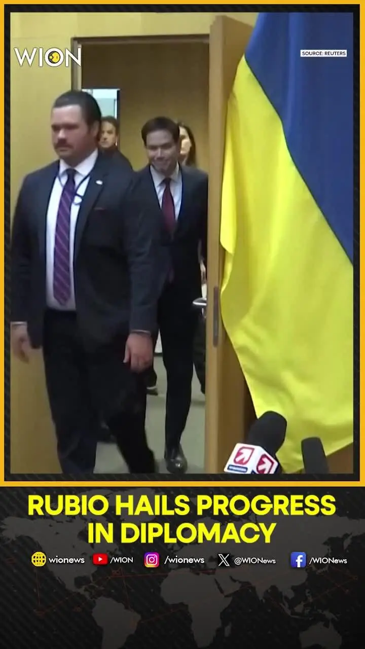 Rubio: Ukraine peace plan talks advancing with “tremendous progress”