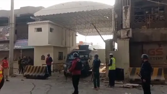 Pakistan Paramilitary Force headquarters in Peshawar attacked, at least three killed