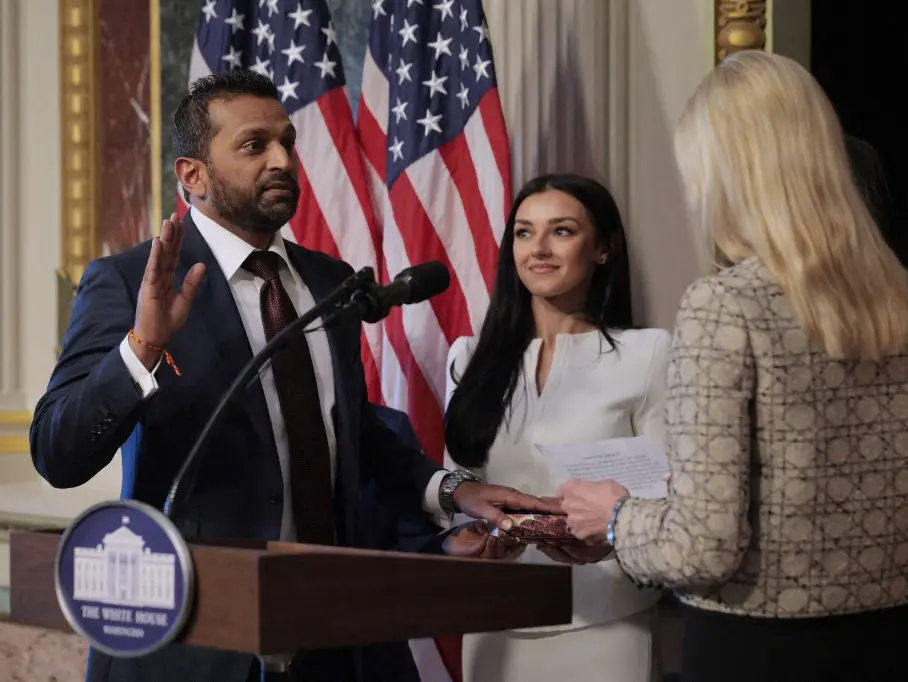Kash Patel blows up at FBI SWAT team for not playing bodyguard for girlfriend Alexis Wilkins Kash Patel blows up at FBI SWAT team for not playing bodyguard for girlfriend Alexis Wilkins
