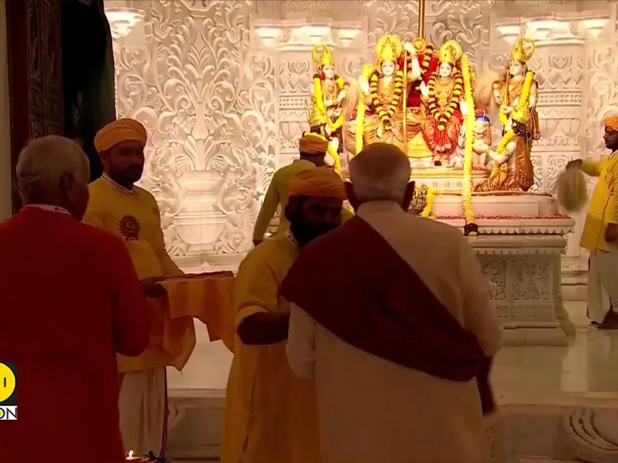 Breaking: PM Modi to hoist sacred flag in Ram temple