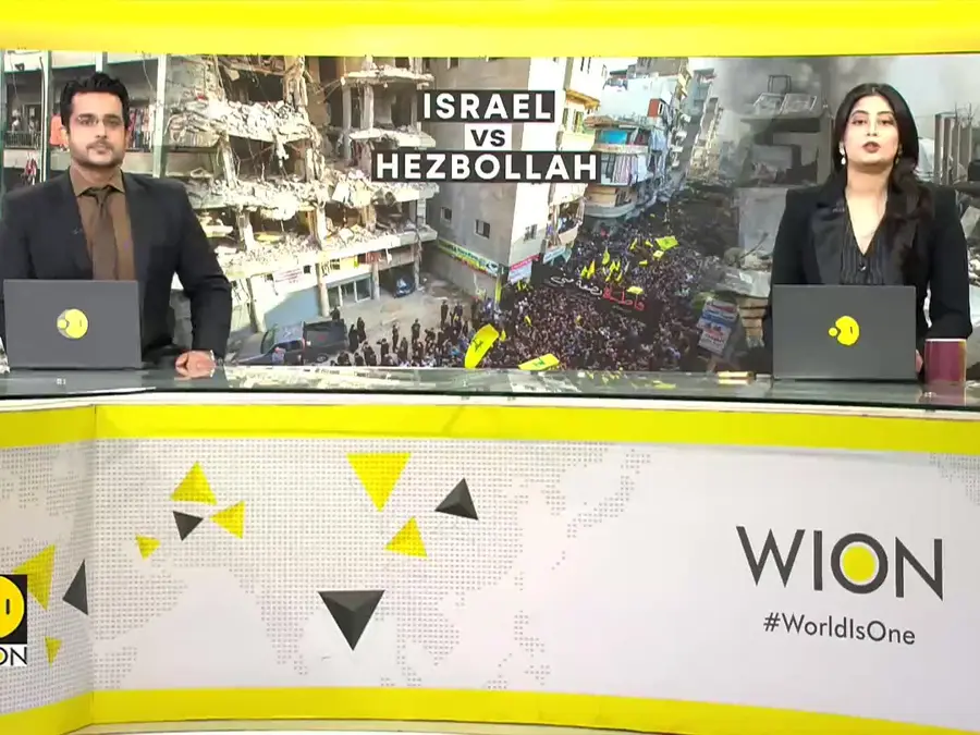 Hezbollah Holds Funeral for Commander Killed in Lebanon