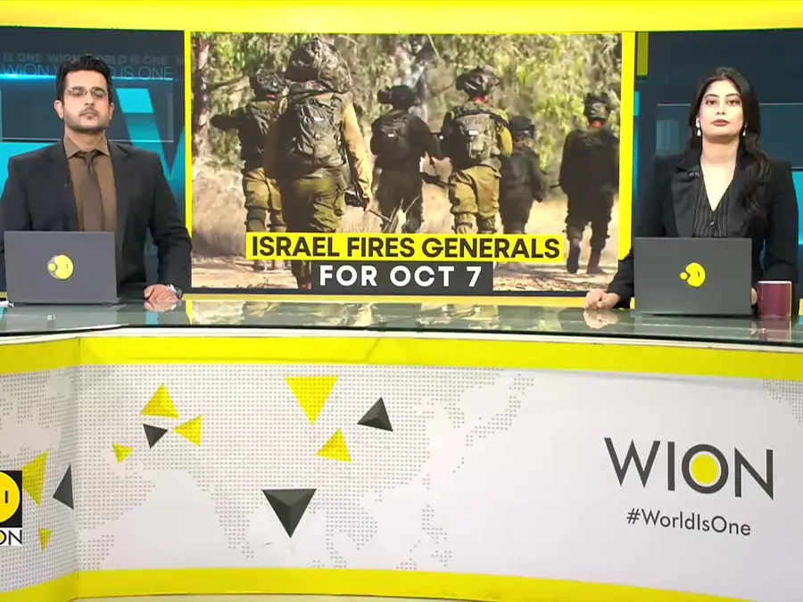 Israel Sacks Generals Over October 7 Failures Amid Military Accountability Drive