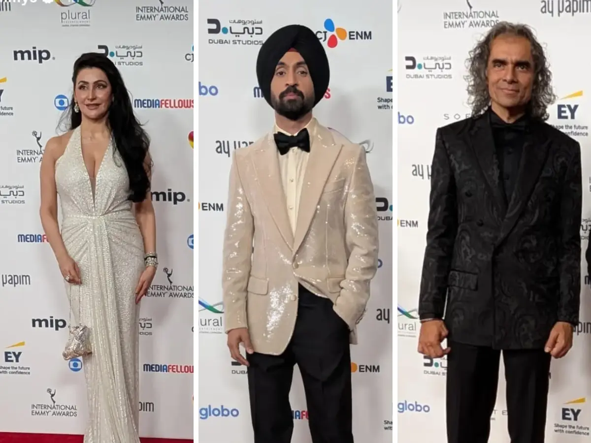 53rd International Emmy Awards red carpet: Diljit Dosanjh, Imtiaz Ali and Shalini Passi represent India 53rd International Emmy Awards red carpet: Diljit Dosanjh, Imtiaz Ali and Shalini Passi represent India