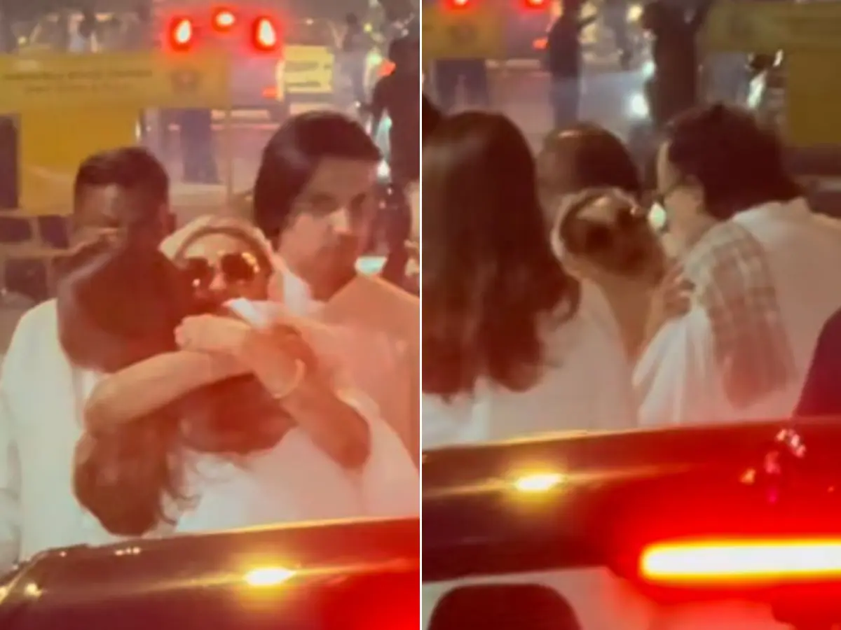 Rekha and Sanjay Khan