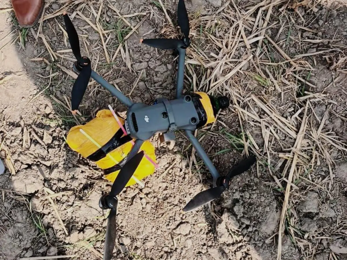 BSF recovers pistol, huge cache of heroin; seizes drones and hexacopter on Punjab border