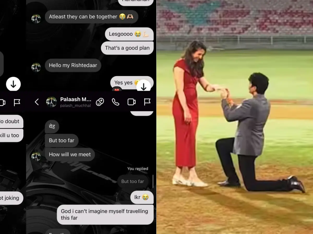 Did Palaash Muchhal cheat on Smriti Mandhana? His 'flirty chats' go viral amid wedding postponement